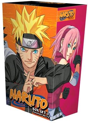 Naruto Box Set 3 Volumes 49-72  with Premium