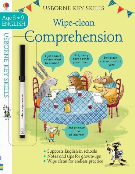 Wipe-Clean Comprehension 8-9