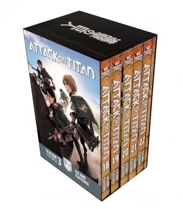 Attack on Titan Season 3 Part 2 Manga Box Set