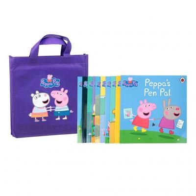 Peppa Pig Purple Bag and Audio Set