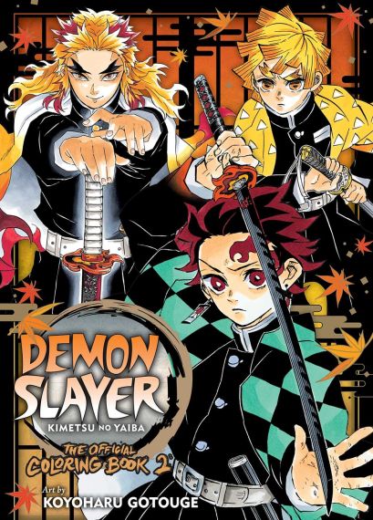 Demon Slayer Kimetsu no Yaiba The Official Coloring Book 2