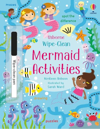 Wipe-Clean Mermaid Activities 