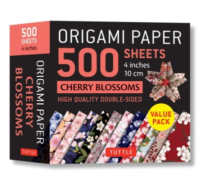 Origami Paper 500 sheets Cherry Blossoms (10 cm)