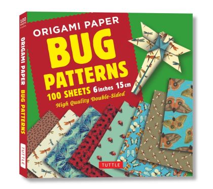 Origami Paper 100 sheets Bug Patterns (15 cm)