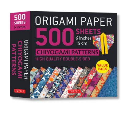 Origami Paper 500 sheets Chiyogami Patterns 15cm