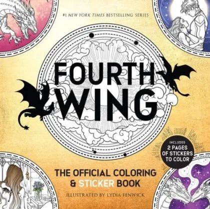 Fourth Wing: The Official Coloring & Sticker Book