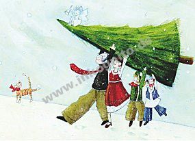 Картички Inkognito KDq 37801-5 W.Baum m. Engel