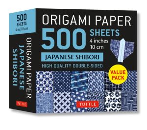 Origami Paper 500 sheets Japanese Shibori (10 cm)