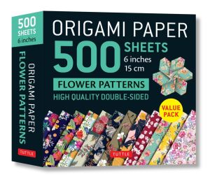 Origami Paper 500 sheets Flower Patterns  (15 cm)