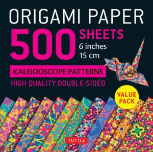 Origami Paper 500 sheets Kaleidoscope Patterns (15 cm)