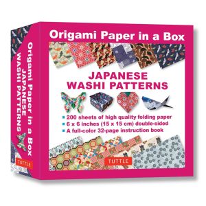 Origami Paper in a Box - Japanese Washi Patterns