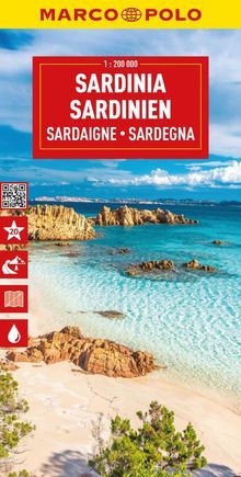 Map Sardinien MP 1:200.000