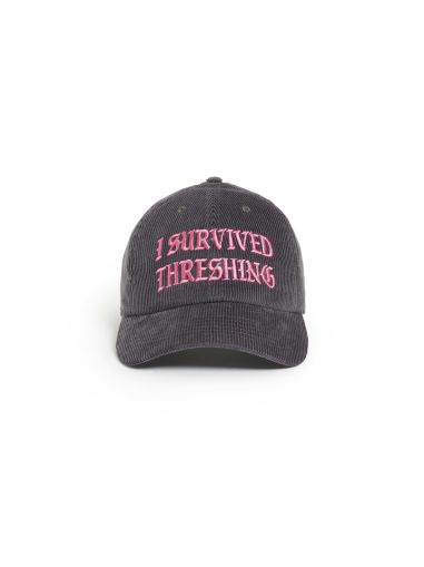 Rebecca Yarros`s Fourth Wing I Survived Threshing (Pink Dragon) Hat