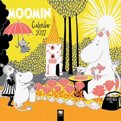 Moomin Wall Calendar 2027 (Art Calendar)