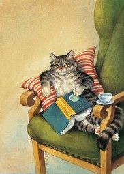Картички Inkognito  Ph 1212 Lesekatze