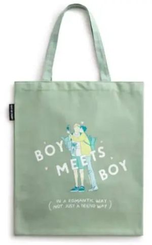 Heartstopper Boy Meets Boy Tote Bag