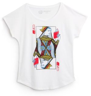 Queen of Books Women`s Relaxed Fit T-Shirt Large