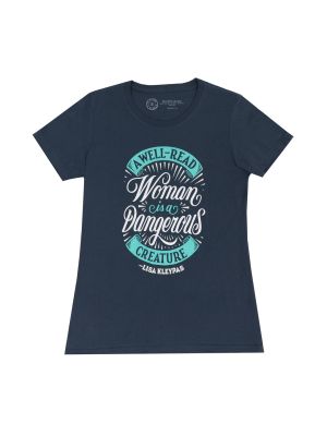 Well-Read Woman Women`s Crew T-Shirt Large