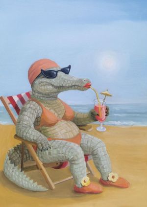 Картички Inkognito Ph Crocodile-Woman 77985