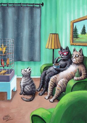 Картички Inkognito Ph 64250 Katzen-TV
