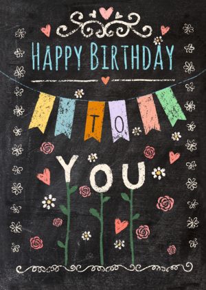 Картички Inkognito Pq 29378  Happy Birthday to you