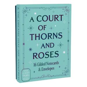 A Court of Thorns and Roses Official Gilded Notecards 16 Notecards & Envelopes